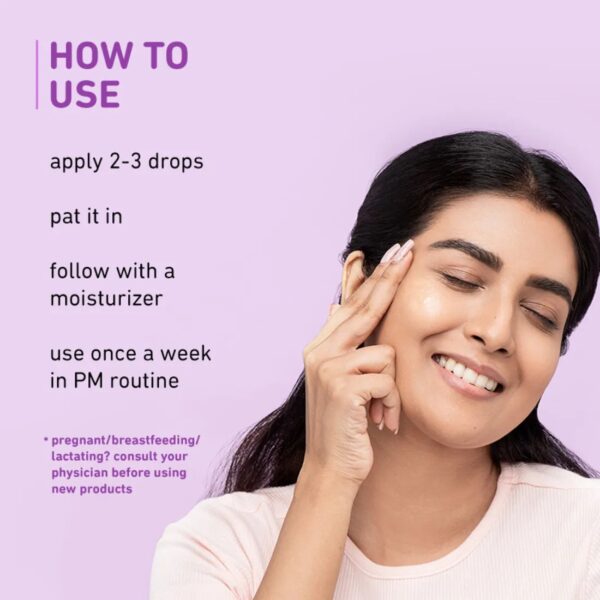 Plum 1% Retinol Anti-Aging Face Serum With Bakuchiol, Reduces Fine Lines & Wrinkles, Boosts Collagen 20 ml - Image 6