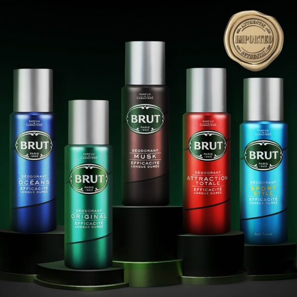 Brut Oceans Deodorant Body Spray (200ml) - Image 3