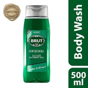 Brut Original All - In- one Hair & Body Shower Gel (500ml)