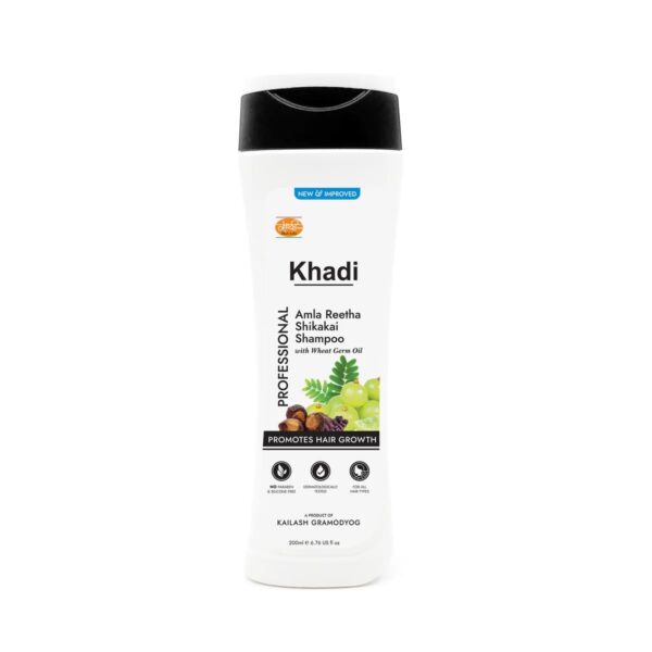 Kailash Khadi Amla Reetha Shikakai Shampoo - 200 ML
