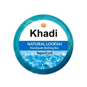 Kailash Khadi Aqua Cool Loofah Soap - 75g