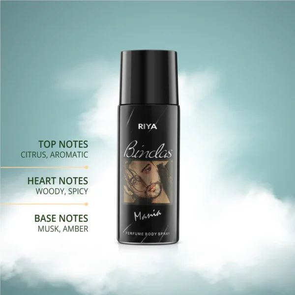 Riya Bindas| Men's Deodarant | 150ml - Image 3