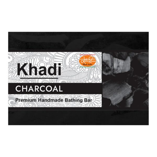 Kailash Khadi Charcoal Soap - 125 GM