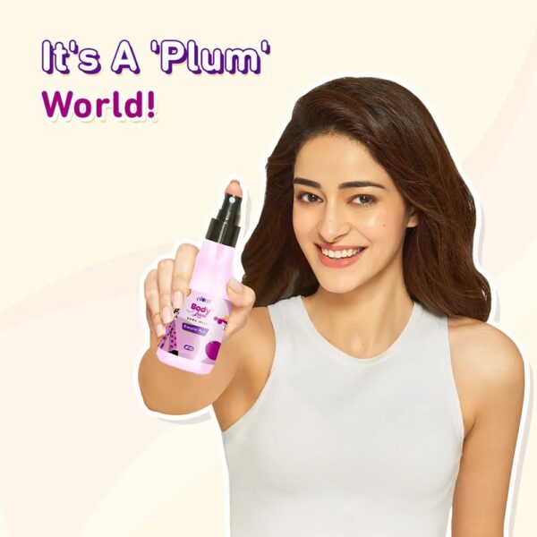 Plum BodyLovin' Everythin' Plum Body Mist | Long Lasting Fruity Fragrance For Women & Men With Plum, Jasmine & Vanilla | High On Fun | Travel-Friendly Perfume Body Spray 100 ml - Image 2