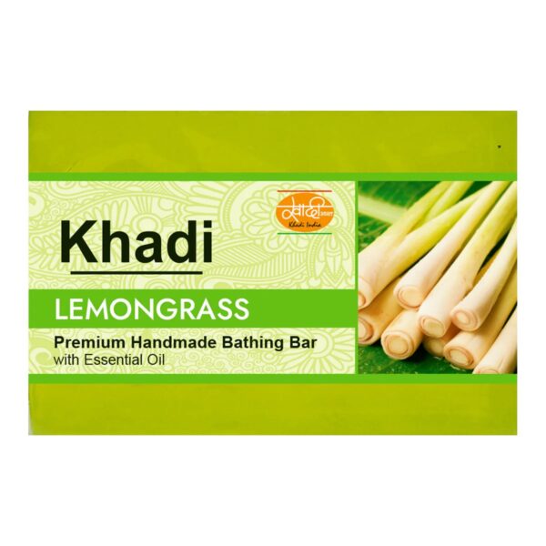 Kailash Khadi Lemongrass Soap - 125 GM