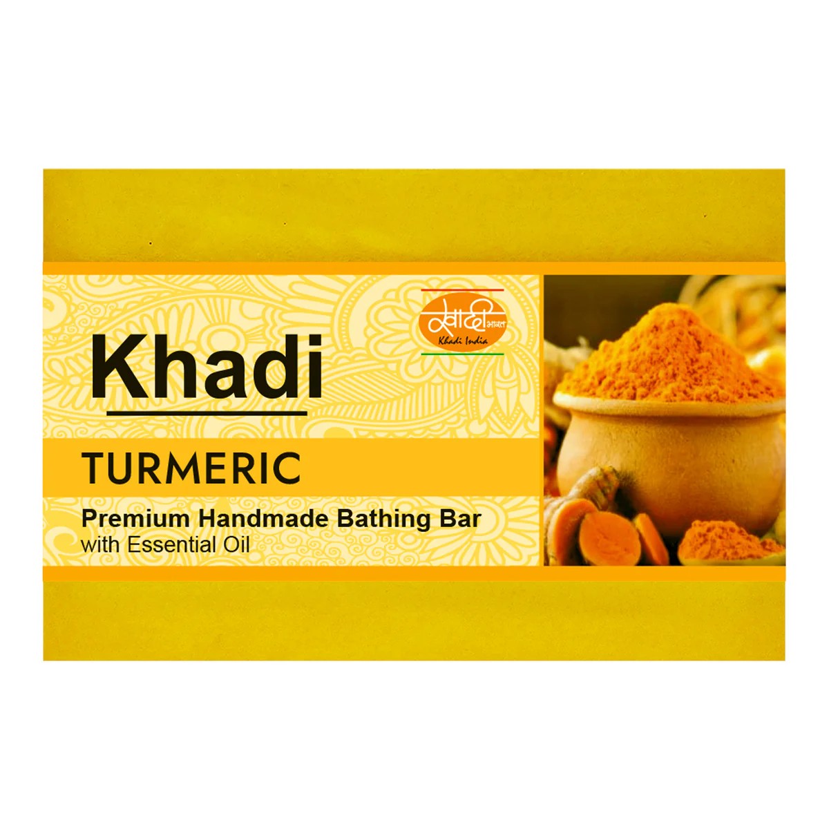 Kailash Khadi Turmeric Soap - 125 GM