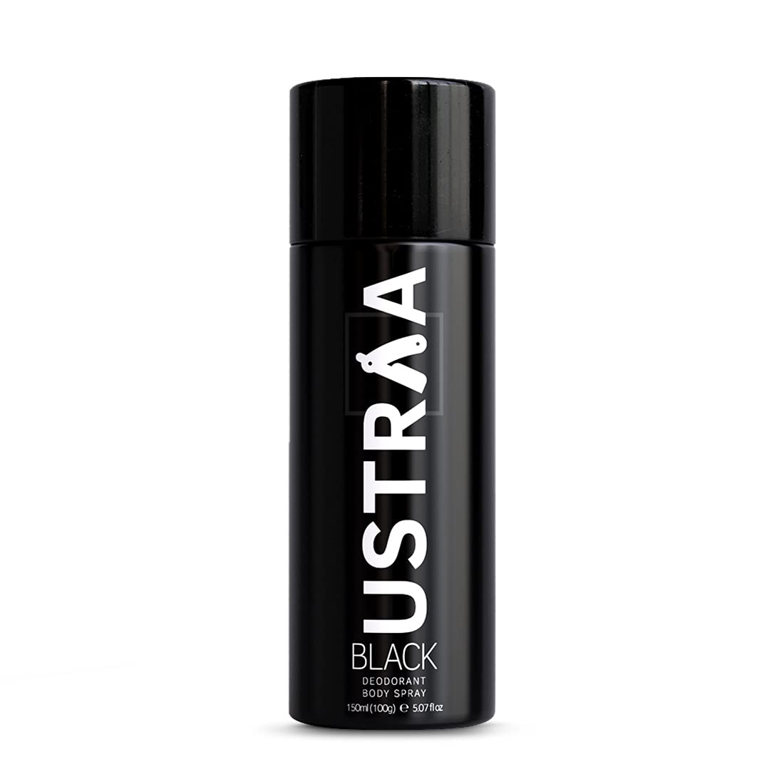 USTRAA BLACK Deodorant Body Spray For Men - 150 ML