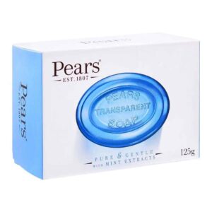 Pears Pure & Gentle MINT Extracts Natural Oils Bathing Bar - 125 GM [Export Variant]