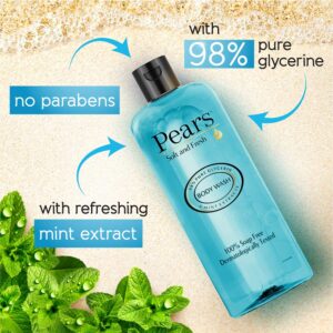 Imported Pears Soft & Fresh MINT Extract Shower Gel - 250 ML (Made in KSA)